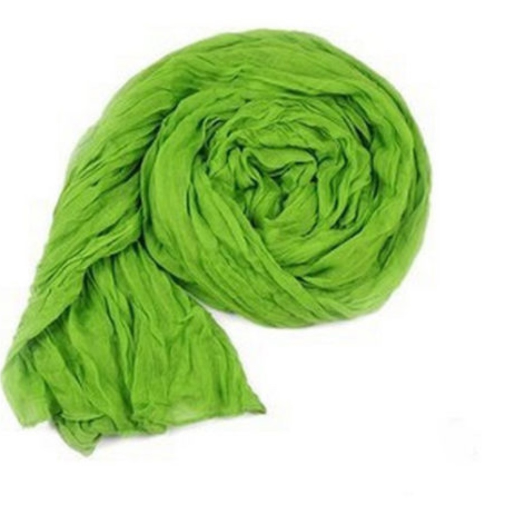 🌸 New green turban headwrap scarf multipurpose - Picture 3 of 8